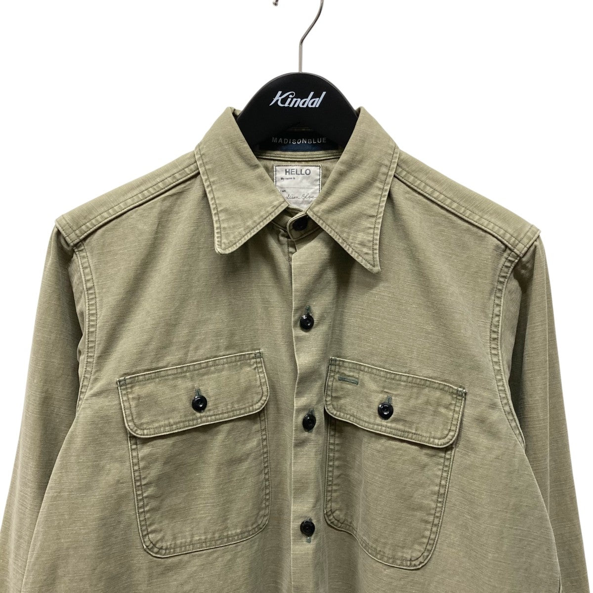 MADISON BLUE(マディソンブルー) HAMPTON BACK SATIN SHIRT