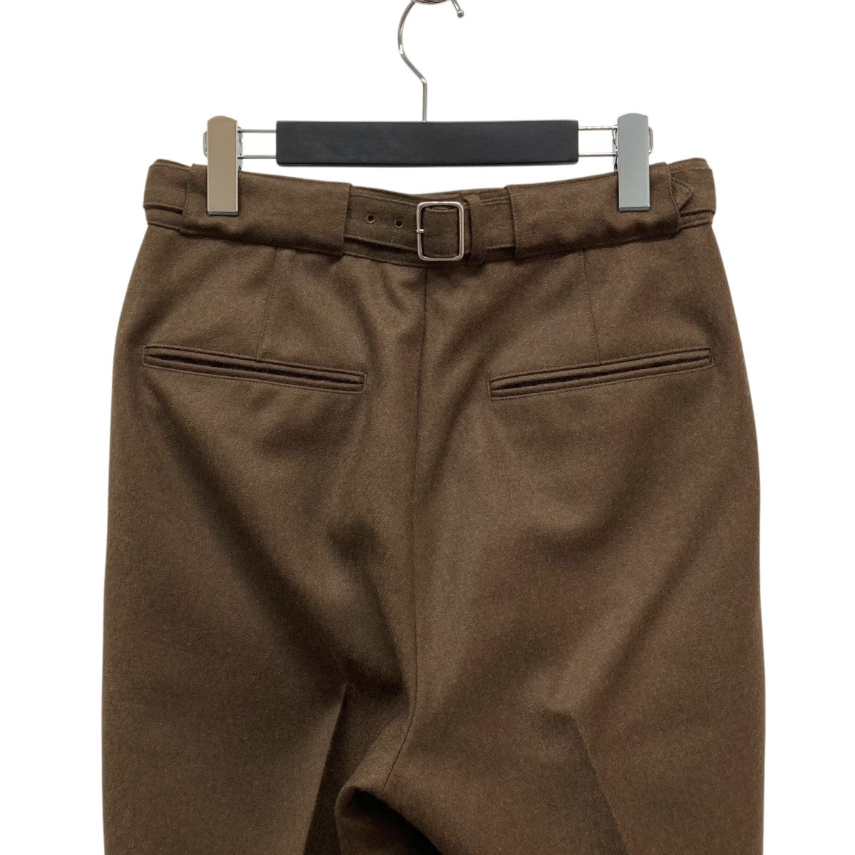 The CLASIK(ザ・クラシック) BACK BELT TROUSERウールスラックス