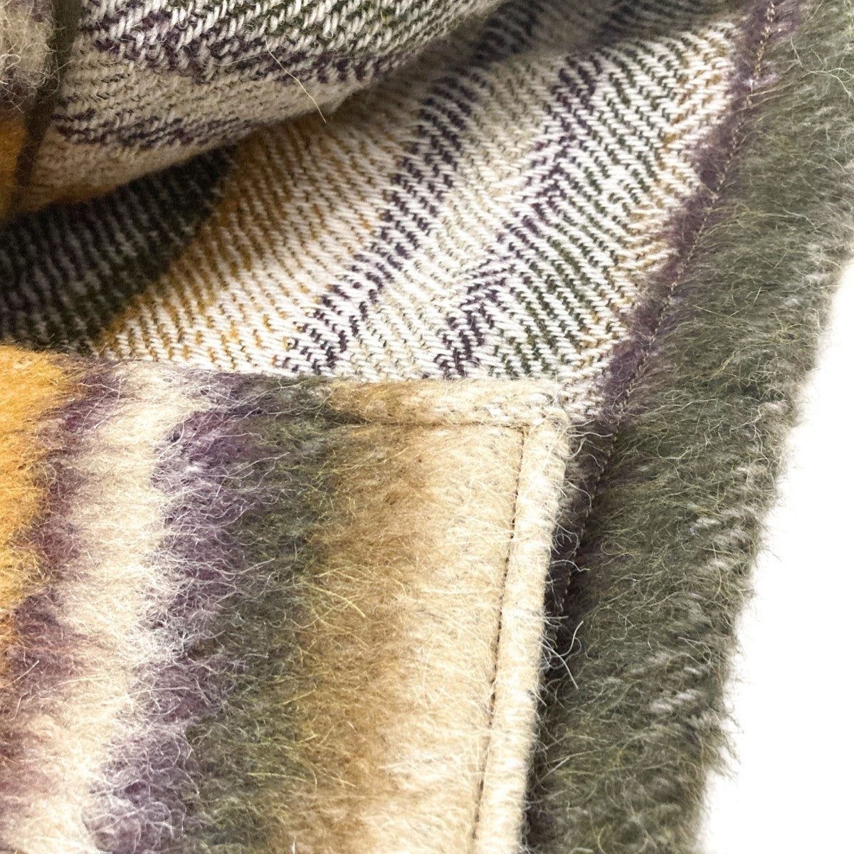 BRUSHED BORDER JACKETボーダーファージャケットIM23AW BZ47
