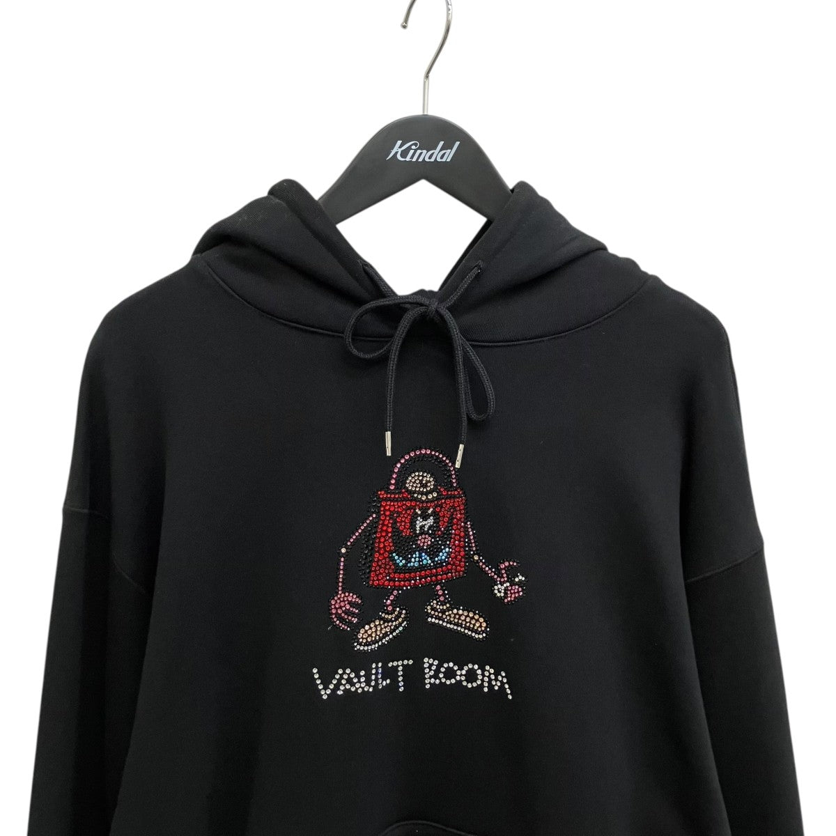 VAULTROOM DEVIL RHINESTONE HOODIEパーカー 古着・中古-3枚目のアイテム画像
