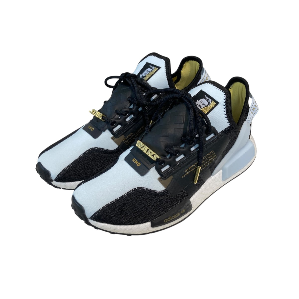 adidas×STAR WARS NMD R1 V2 ランド・ カルリジアン スカイ ティントスニーカーFX9300 古着・中古-1枚目のアイテム画像