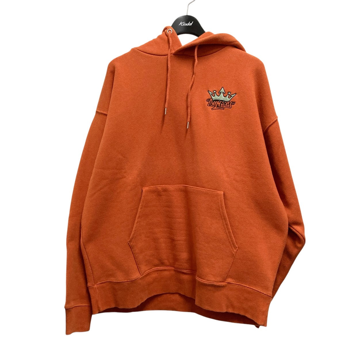 9090 KING LOGO HOODIEプルオーバーパーカーNN1350 古着・中古-1枚目のアイテム画像