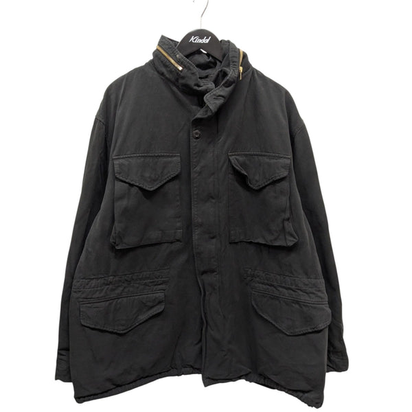 COMOLI 24AW 製品染め M65ジャケット size3 COMOLI コモリ 24AW 製品染 M65 ジャケット 3 ブラック : unstitch