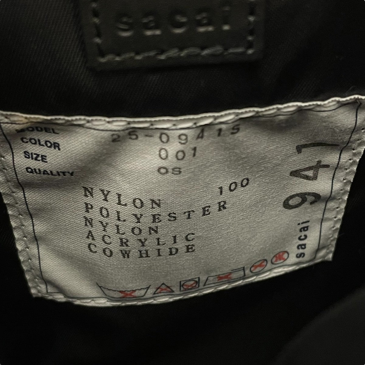 sacai(サカイ) Alice Crossbody Packショルダーポーチ25-0941S 25