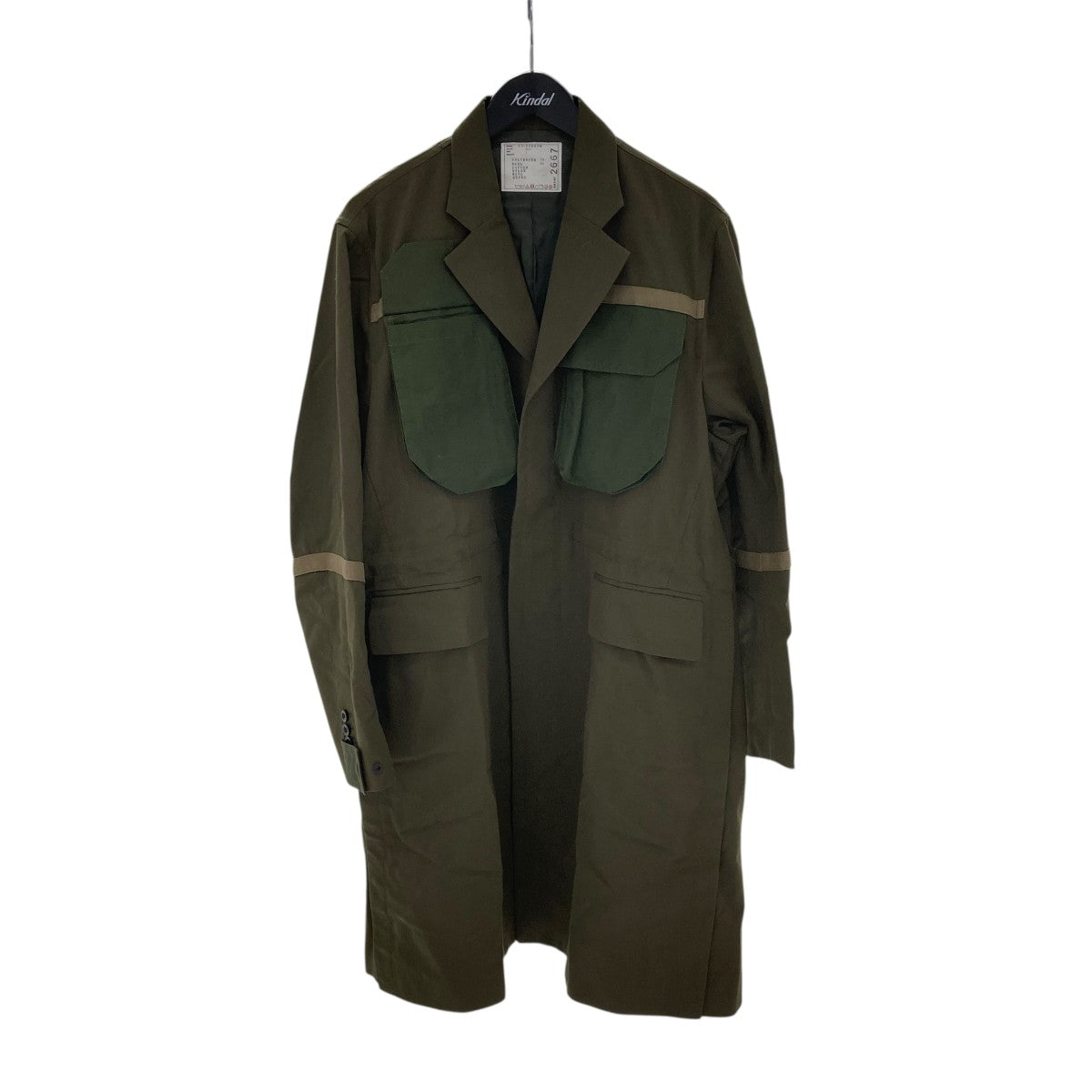 sacai(サカイ) 21SS OXFORD COAT オックスフォードコート 21-02500M