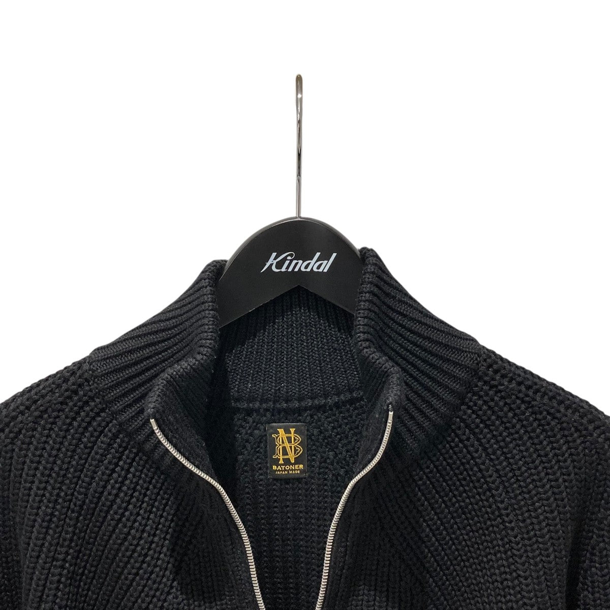 BATONER(バトナー) SIGNATURE DRIVERS KNITジップアップジャケットBN