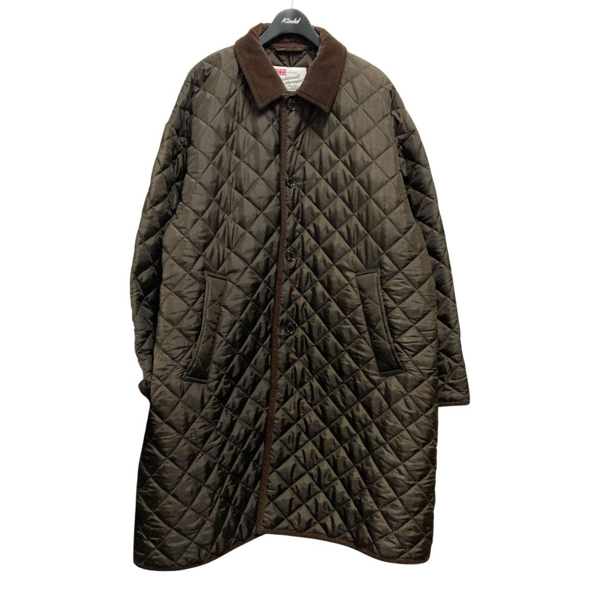 希少　Traditional Weatherwear　キルティングコート　千鳥柄 Traditional Weatherwear(トラディショナルウエザーウエアー