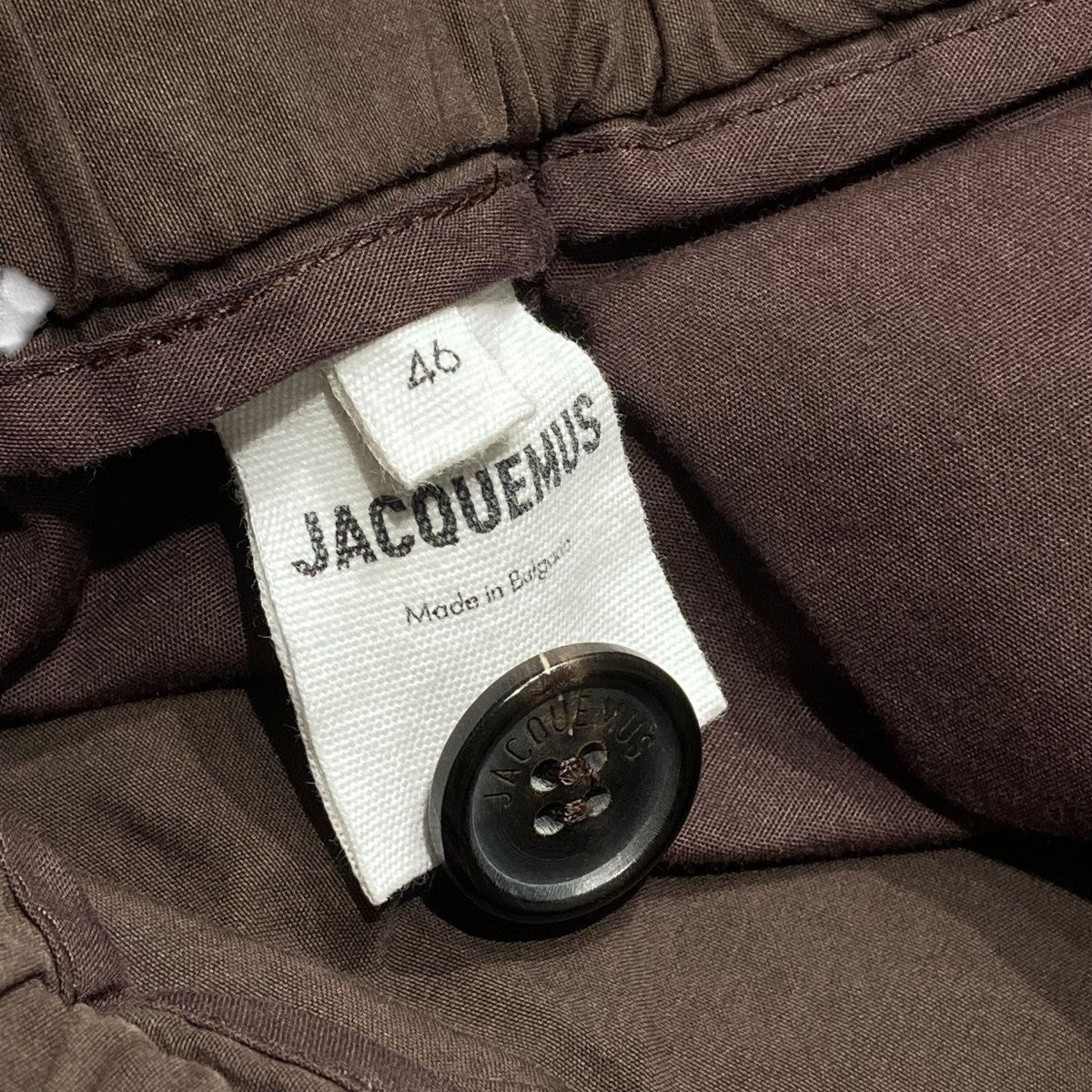 jacquemus　ジャックムス　バルーン　ジャケット　34　ブラウンB3133 MEN