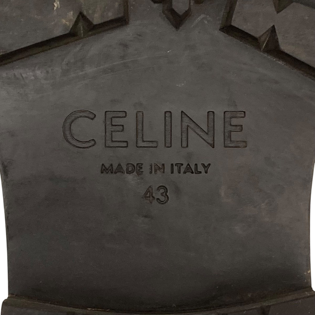 CELINE(セリーヌ) チャンキーローファー ブラック サイズ 43(27.5cm