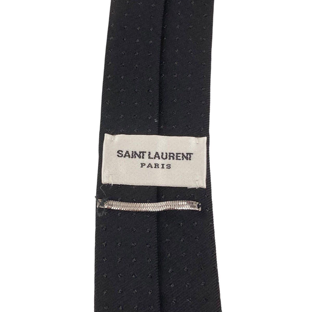 Saint Laurent Paris(サンローランパリ) ネクタイ ブラック