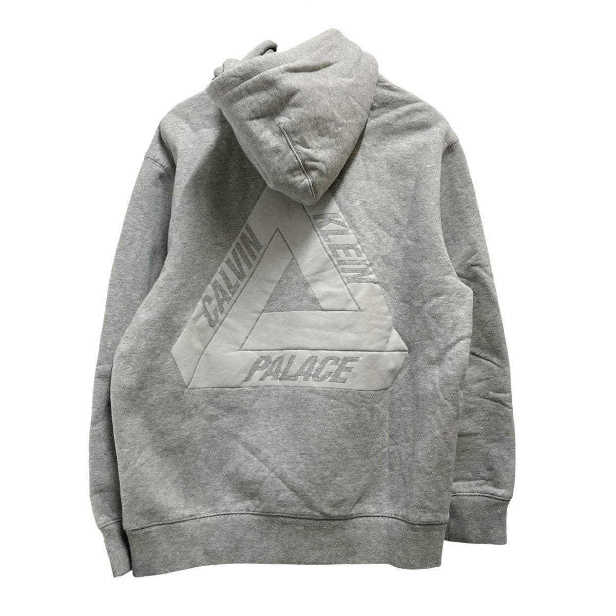PALACE×Calvin Klein プルオーバーパーカー グレー サイズ L｜【公式
