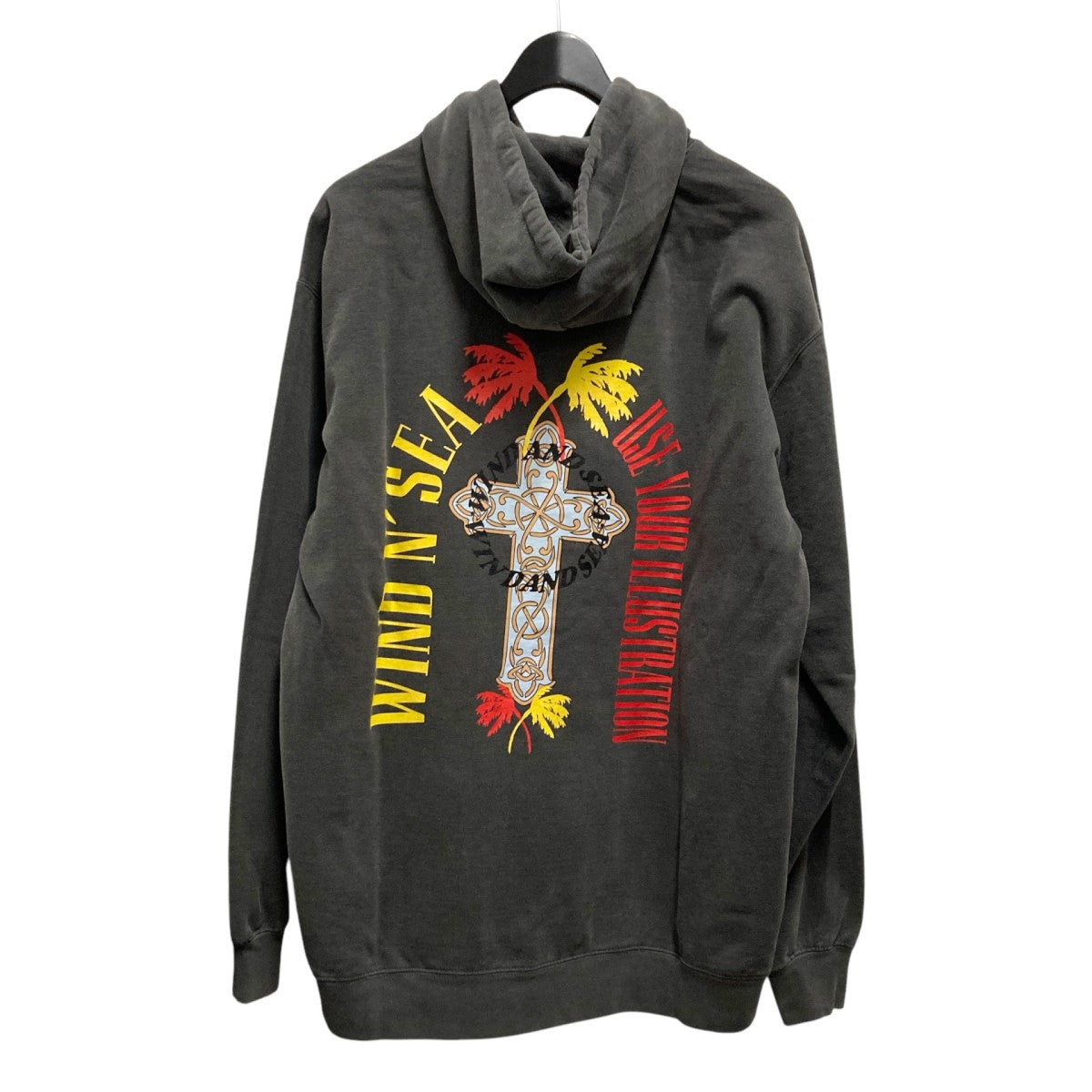 WIND AND SEA Thrash Heritage Sulfer Hoodieプルオーバーパーカー 古着・中古-2枚目のアイテム画像