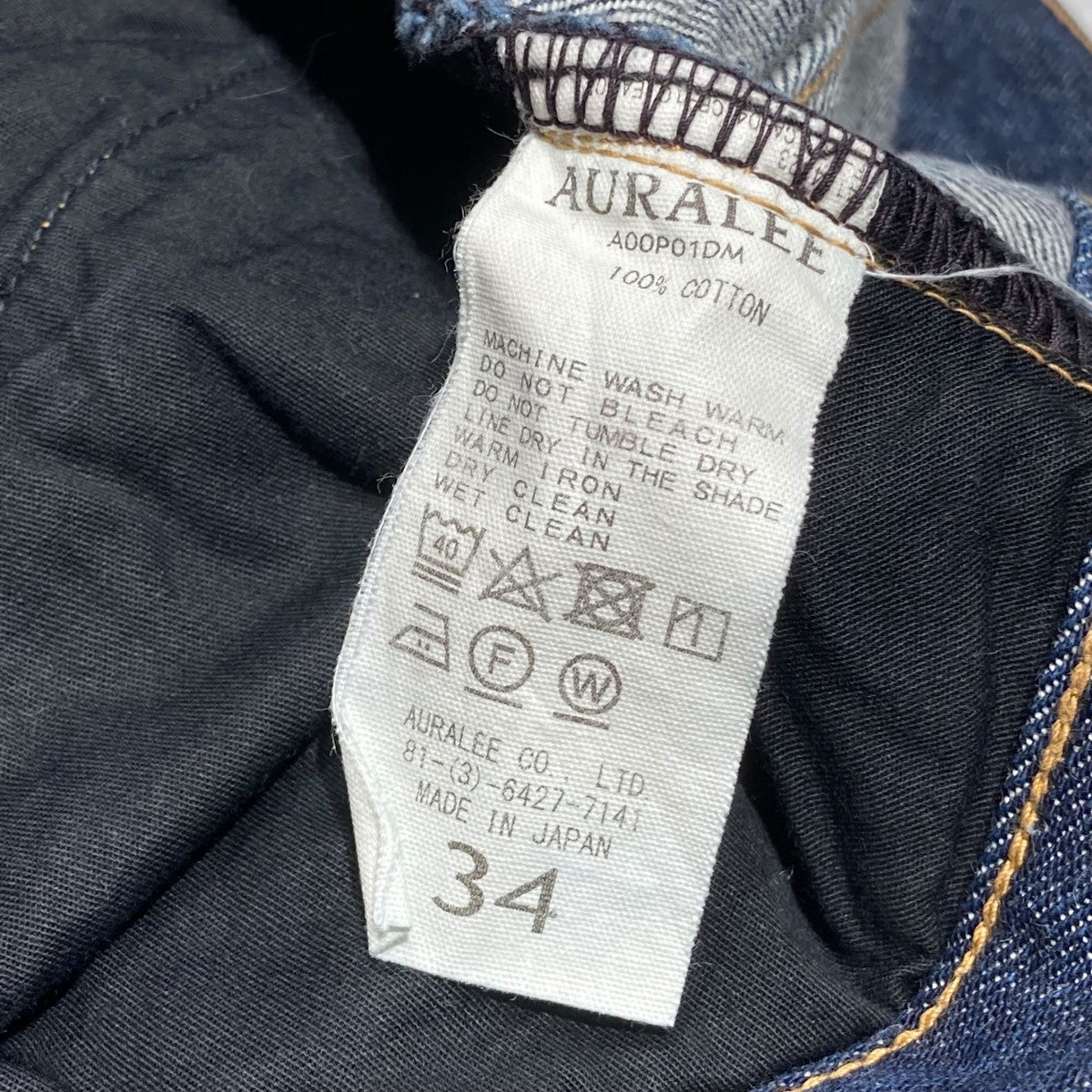 AURALEE(オーラリー) HARD TWIST DENIM 5P PANTSデニムパンツ