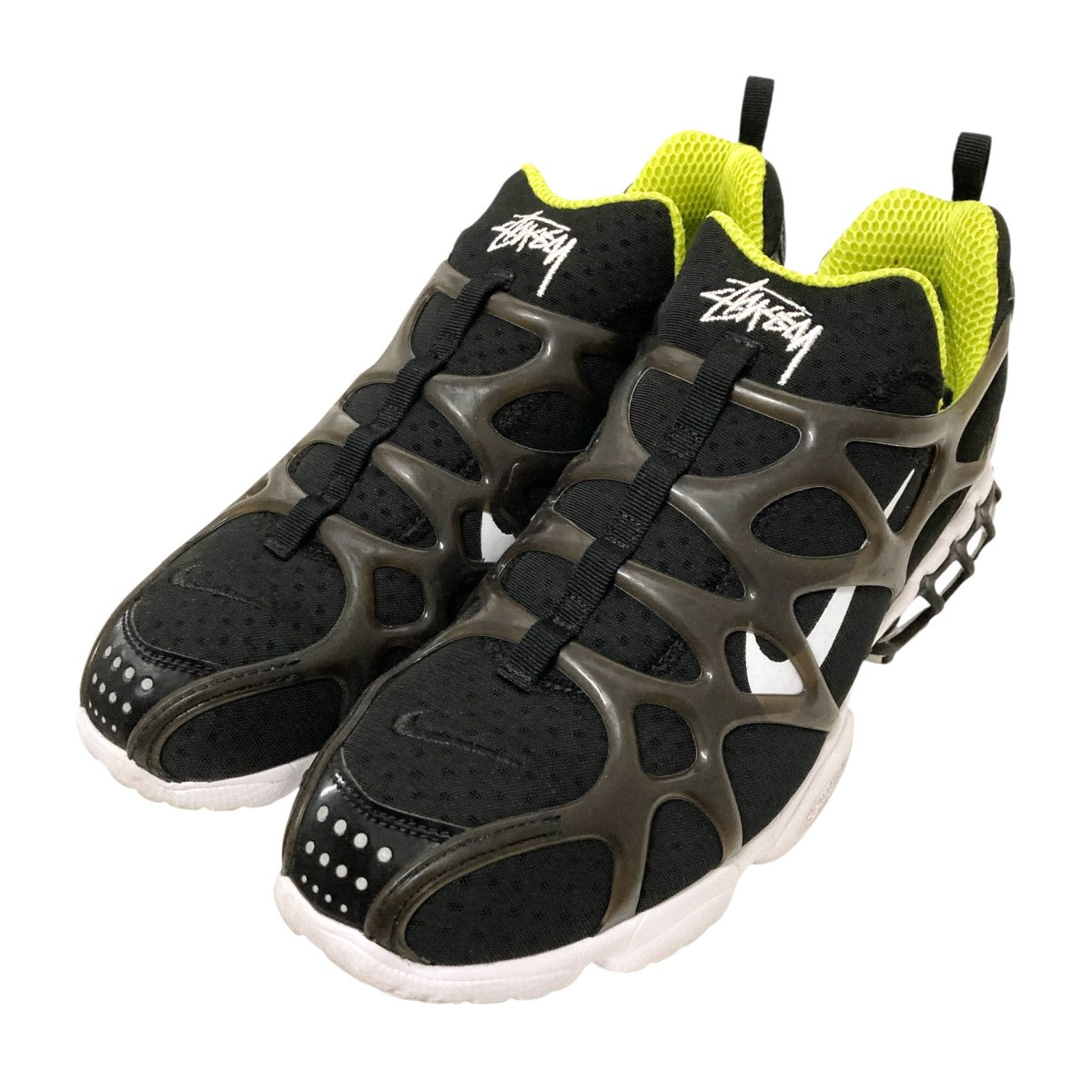 STUSSY CU1854-001 スニーカー ブラック/シルバー Nike Stussy x Air Zoom Spiridon Caged 2 'Pure Platinum