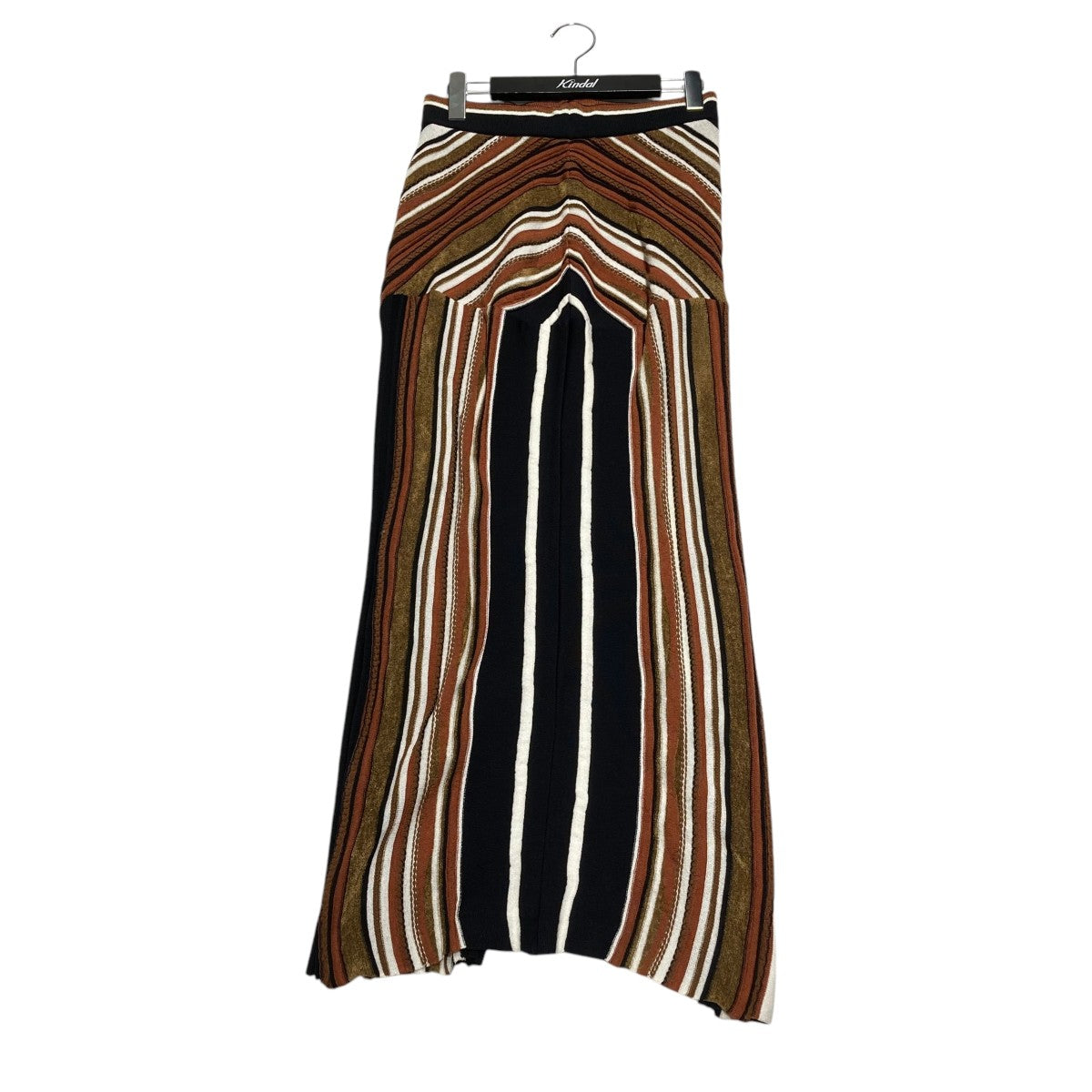 mame kurogouchi(マメクロゴウチ) Stripe Jacquard Knitted