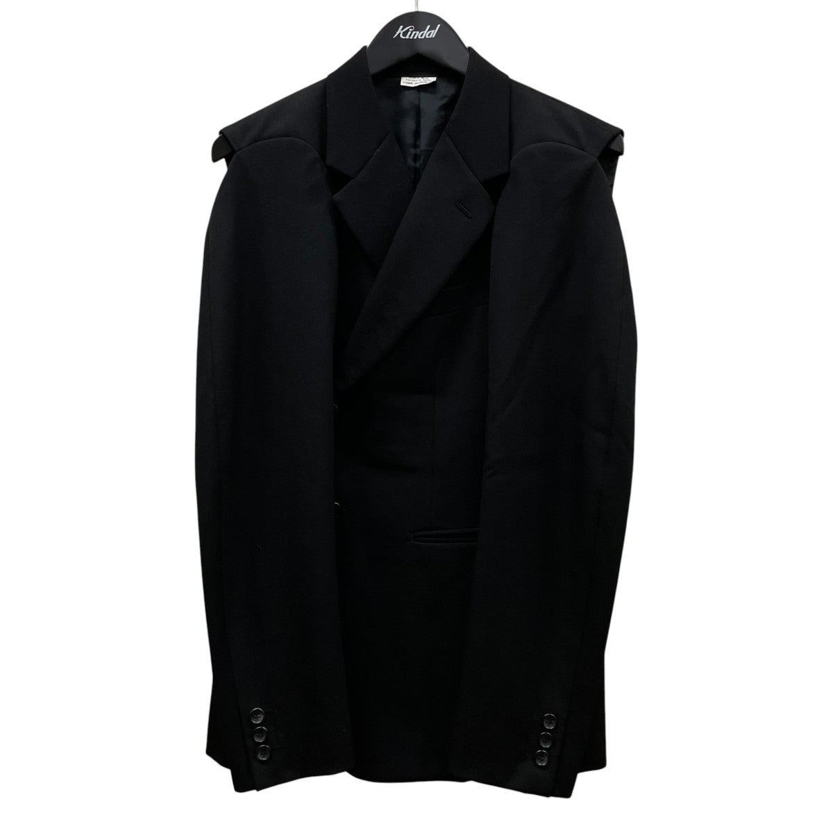 COMME des GARCONS HOMME PLUS 24SSカットアウトディティール テーラードジャケットPM-J041 AD2023 古着・中古-1枚目のアイテム画像