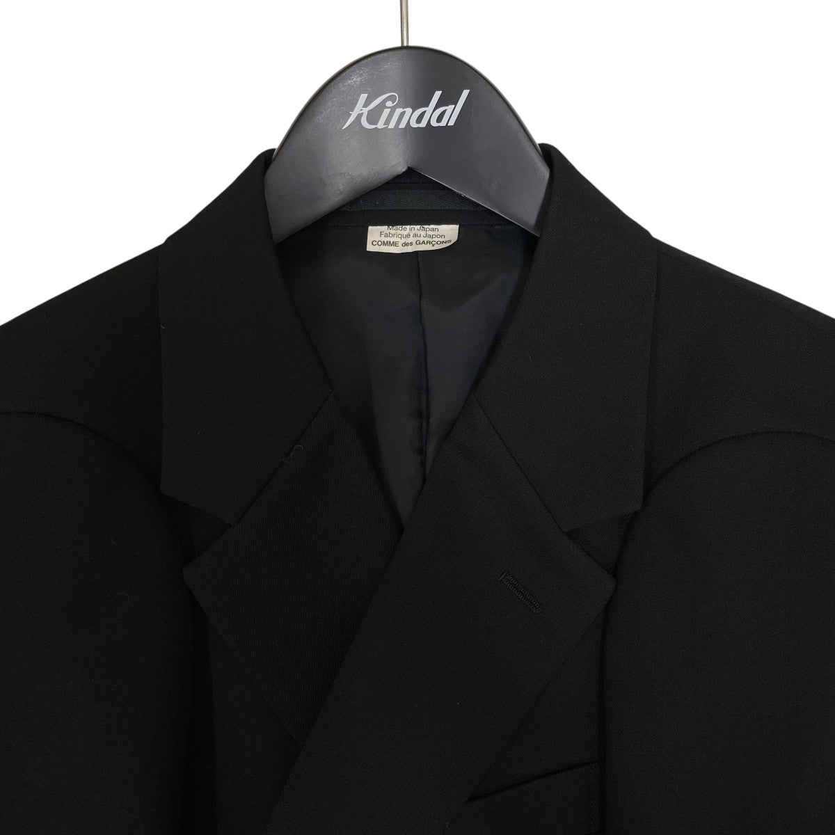 COMME des GARCONS HOMME PLUS 24SSカットアウトディティール テーラードジャケットPM-J041 AD2023 古着・中古-3枚目のアイテム画像