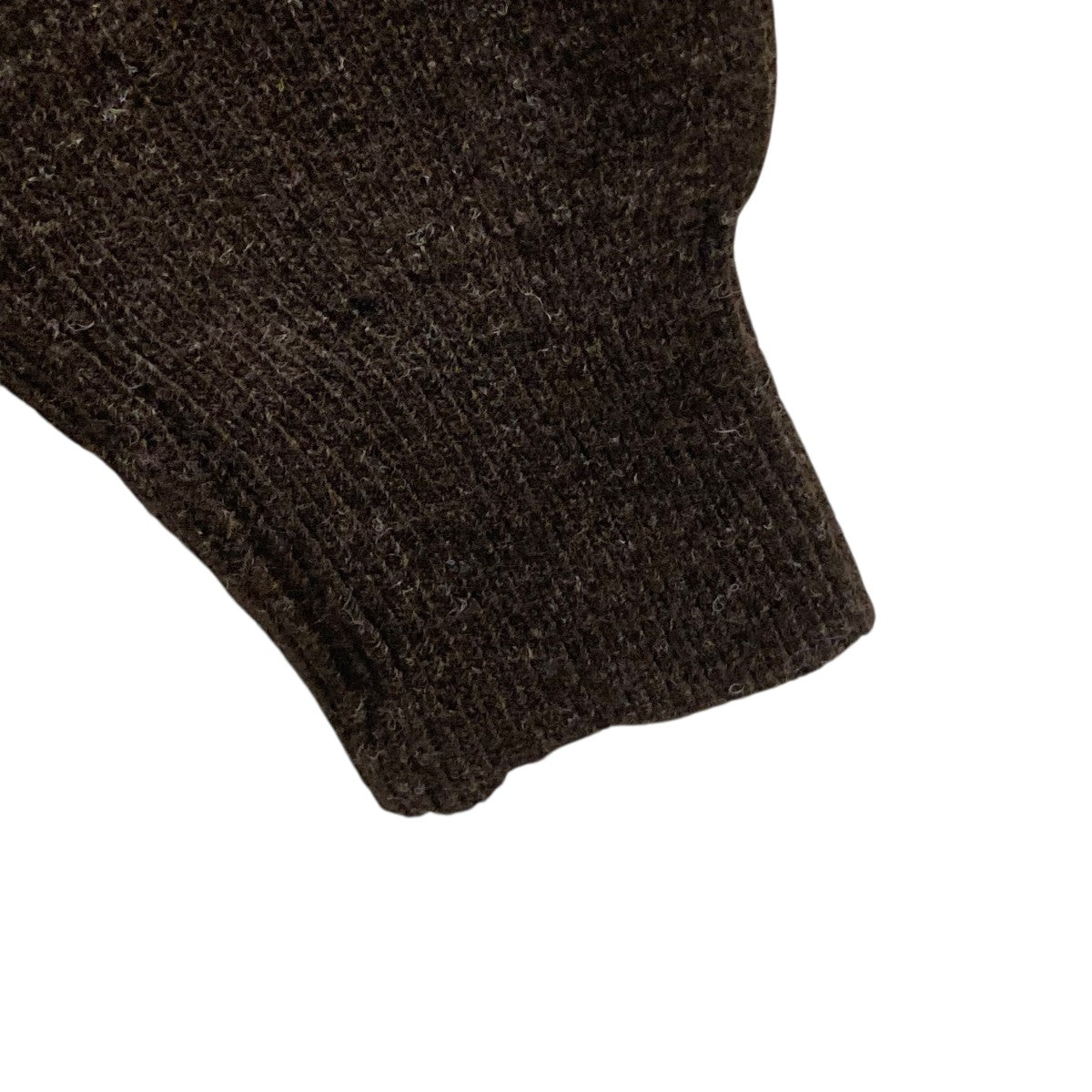Hard twisted Shetlandwool GOB sweaterプルオーバーニット1233009