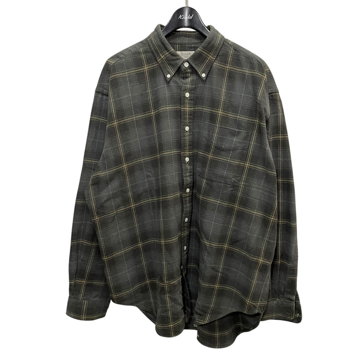 SEDAN ALL-PURPOSE ブラックウォッチ ネルシャツ XL SEDAN ALL-PURPOSE ブラックウォッチ ネルシャツ XL