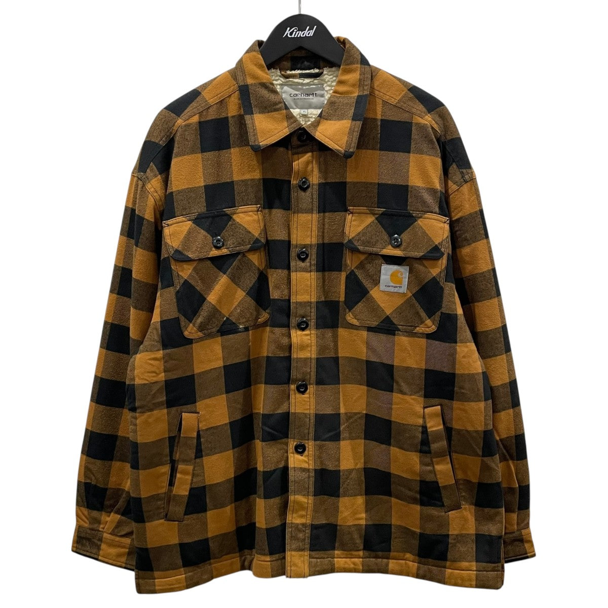 チェック柄裏ボアジャケット KELSEY SHIRT JACKET ケルシー シャツジャケット