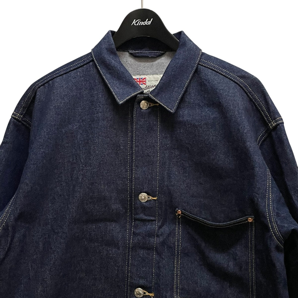 TRADITIONAL WEATHERWEAR デニムジャケット　ブラック Traditional Weatherwearのデニムジャケットを使った人気