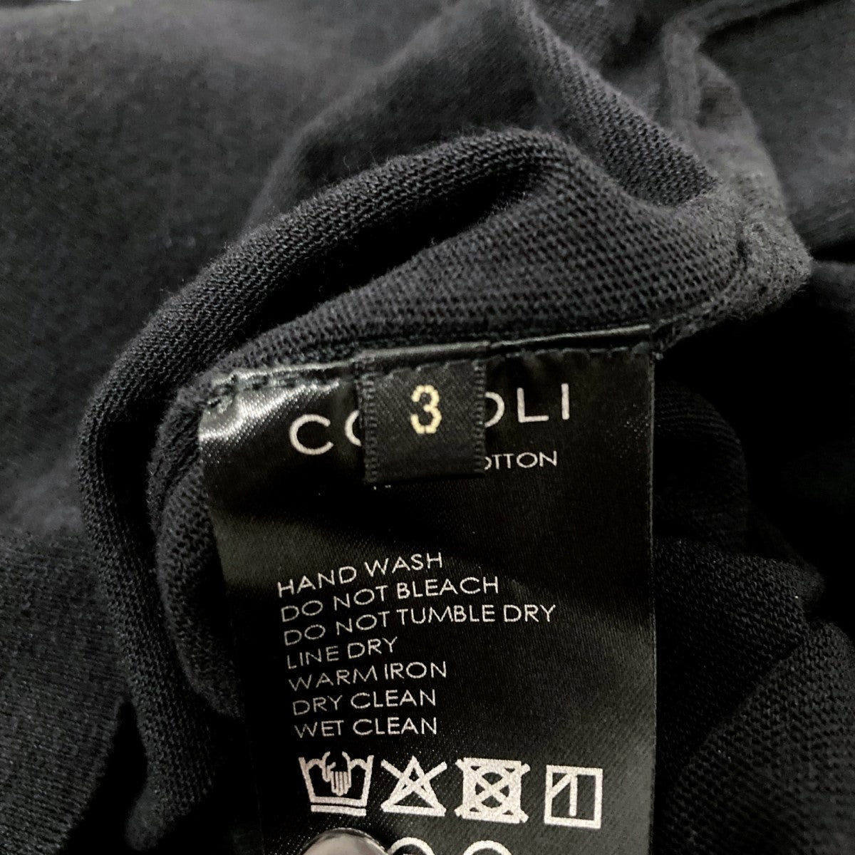 COMOLI 長袖ポロシャツ COMOLI(コモリ)/18G 長袖ニットポロ-fade navy-(X01-06023) | Signs