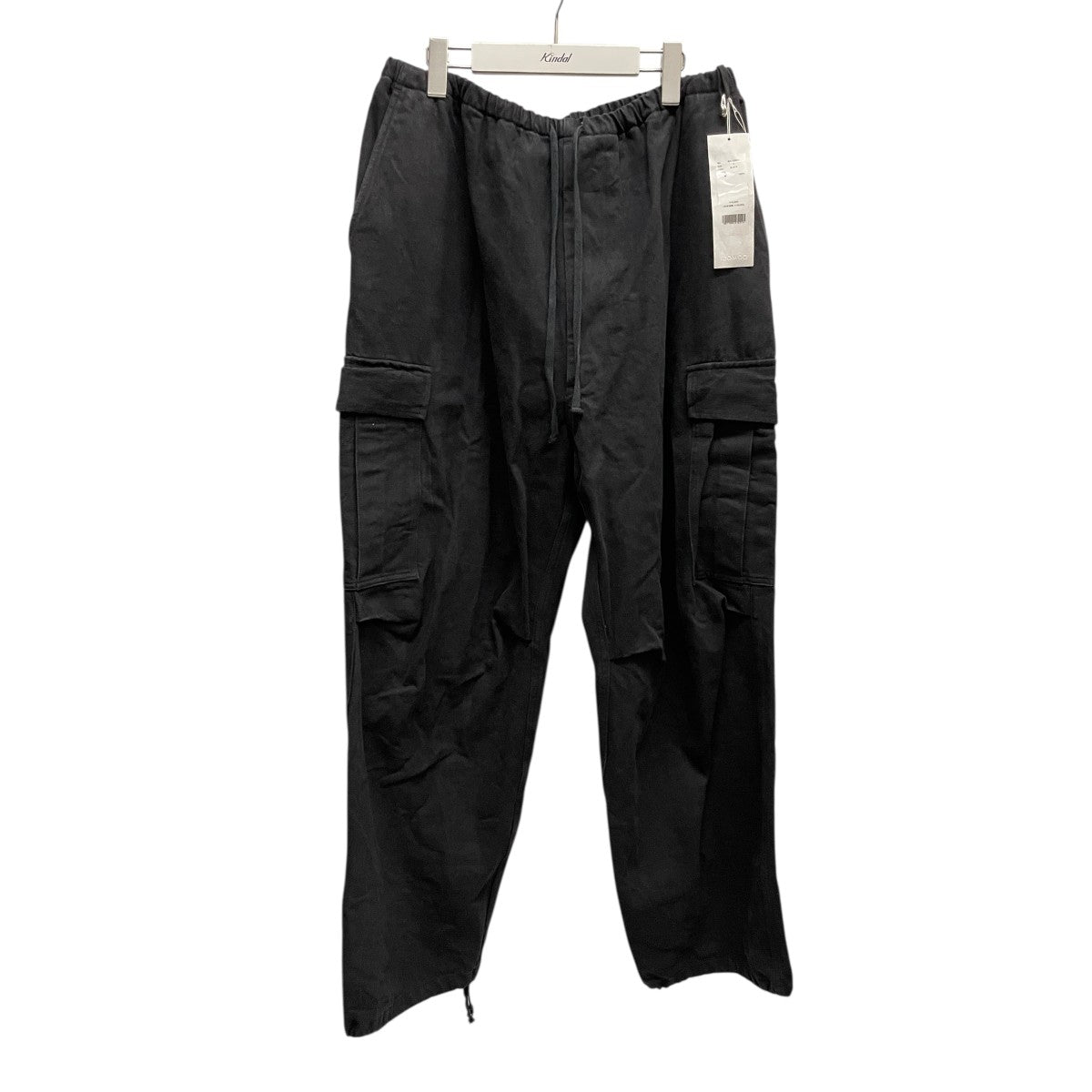 COMOLI ブラックドリル6Pパンツ B01-03014 1size COMOLI ブラックドリル 6Pパンツ - DIMPLE