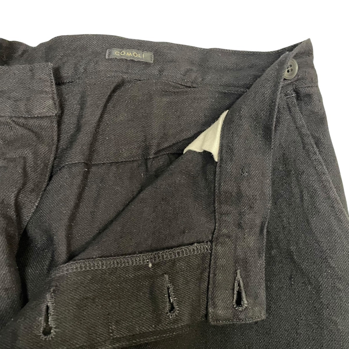 COMOLI 25SS デニム オーバーパンツ B01-03002 サイズ 2 COMOLI(コモリ) 25SSデニムオーバーパンツB01-03002 B01-03002