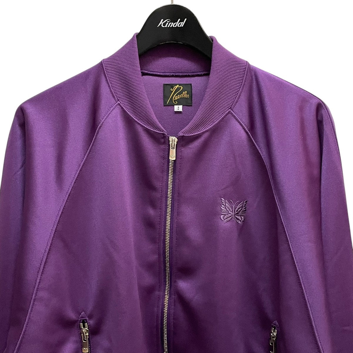 JAZZMAN 紫色 シルクジャケットLサイズ JAZZMAN 紫色 シルクジャケットLサイズ