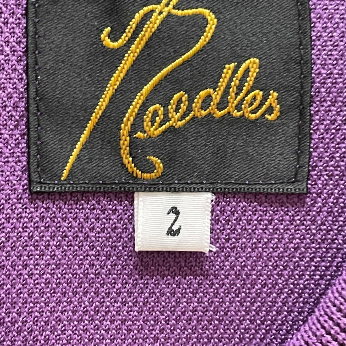 ニードルス　長袖ジャケット 紫青色 パターン レディース】Track Jacket - Poly Smooth | NEEDLES(ニードルズ