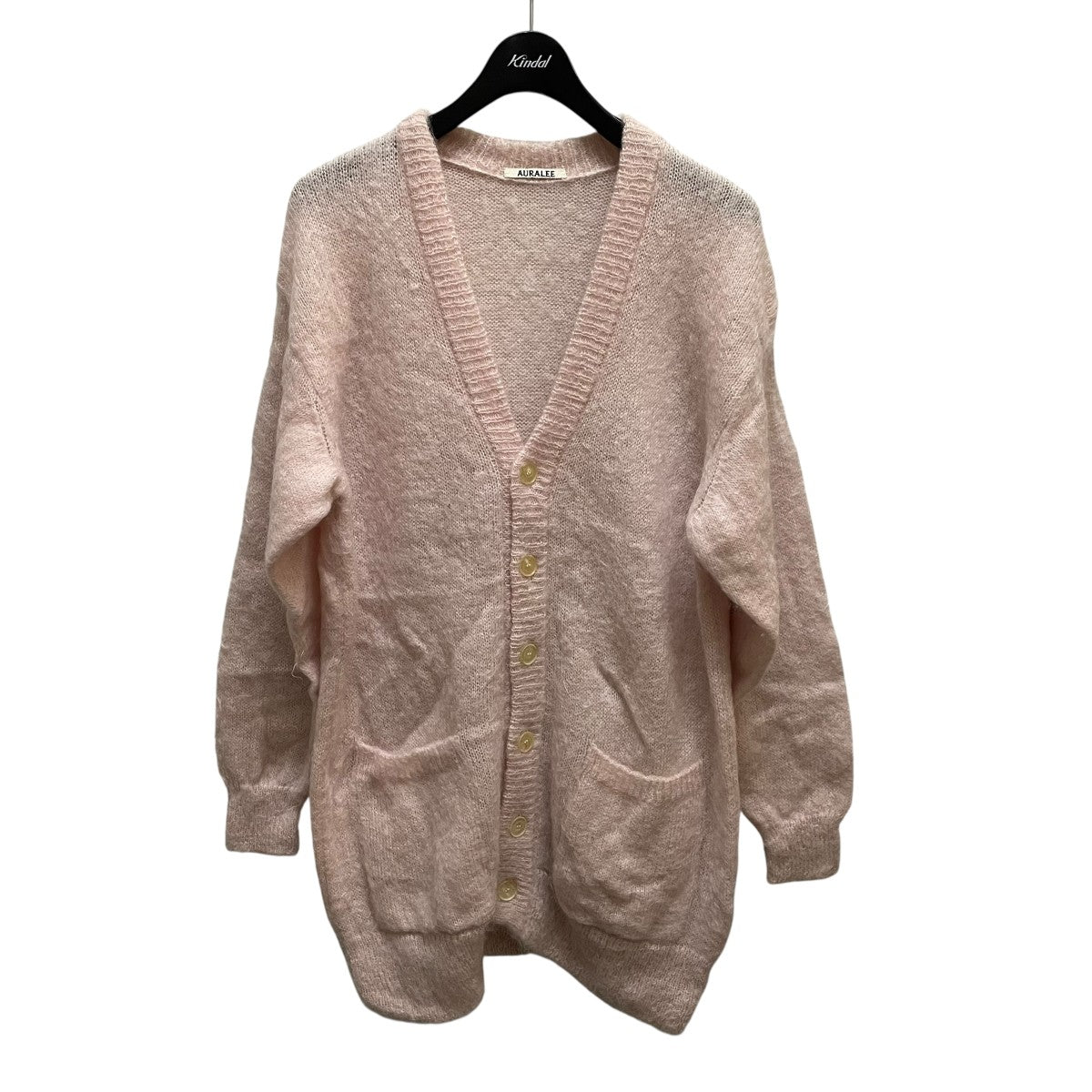 22AW BRUSHED SUPER KID MOHAIR KNIT LONG CARDIGAN  A22AC03KM