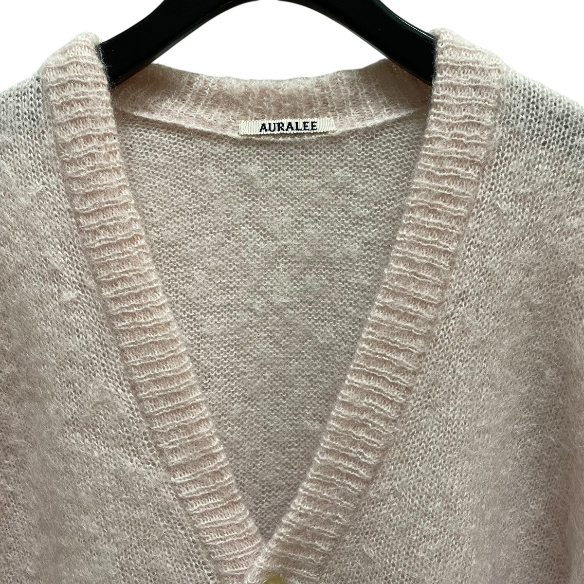 22AW BRUSHED SUPER KID MOHAIR KNIT LONG CARDIGAN  A22AC03KM