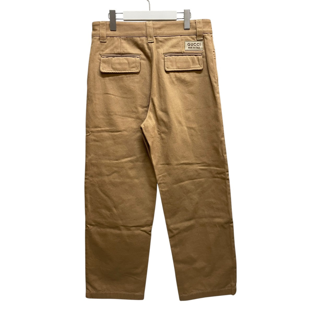 ハンガー付き グッチ ショートパンツ ボタニカル 花柄 金ボタン 牛革 パッチ ハンガー付き グッチ ショートパンツ ボタニカル 花柄 金ボタン