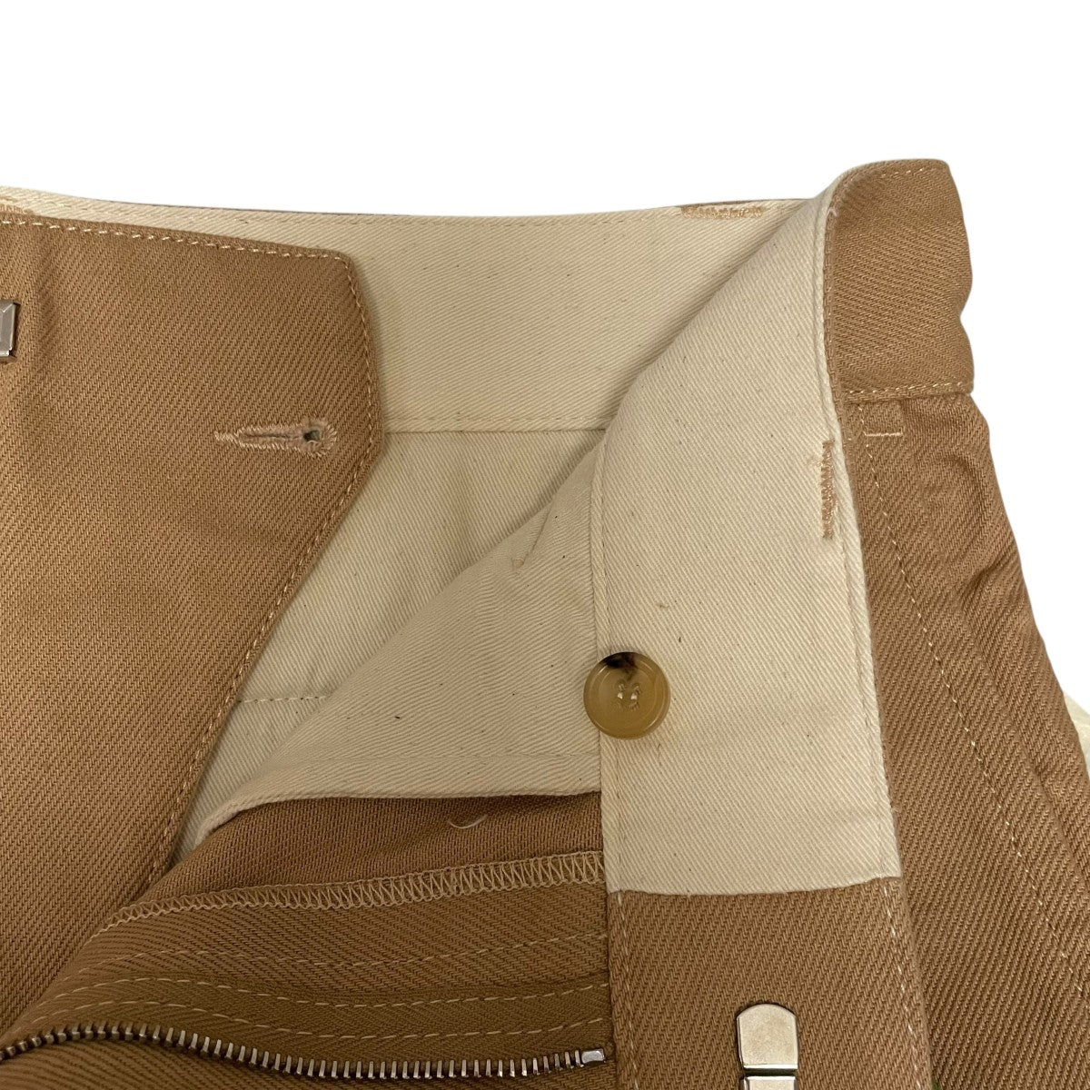 GUCCI GG ディテール オーガニックデニム ベージュ サイズ：46 GUCCI(グッチ) GGディテール オーガニックデニムパンツ 771458 771458