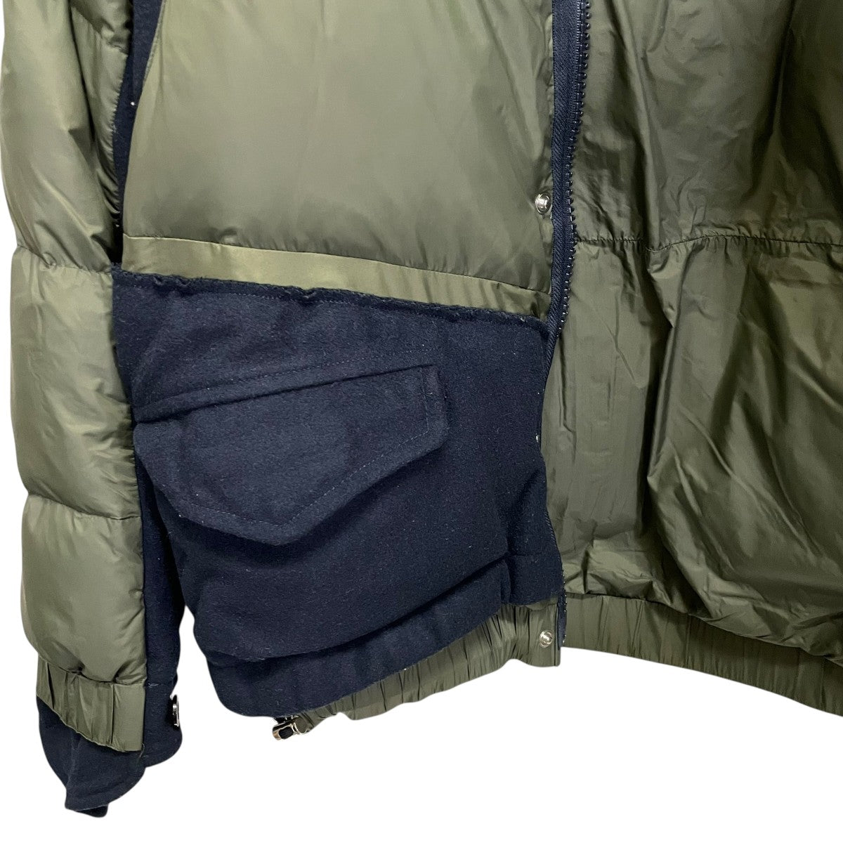 sacai×NIKE ダウンジャケットCT3269-355 CT3269-355 カーキ サイズ S
