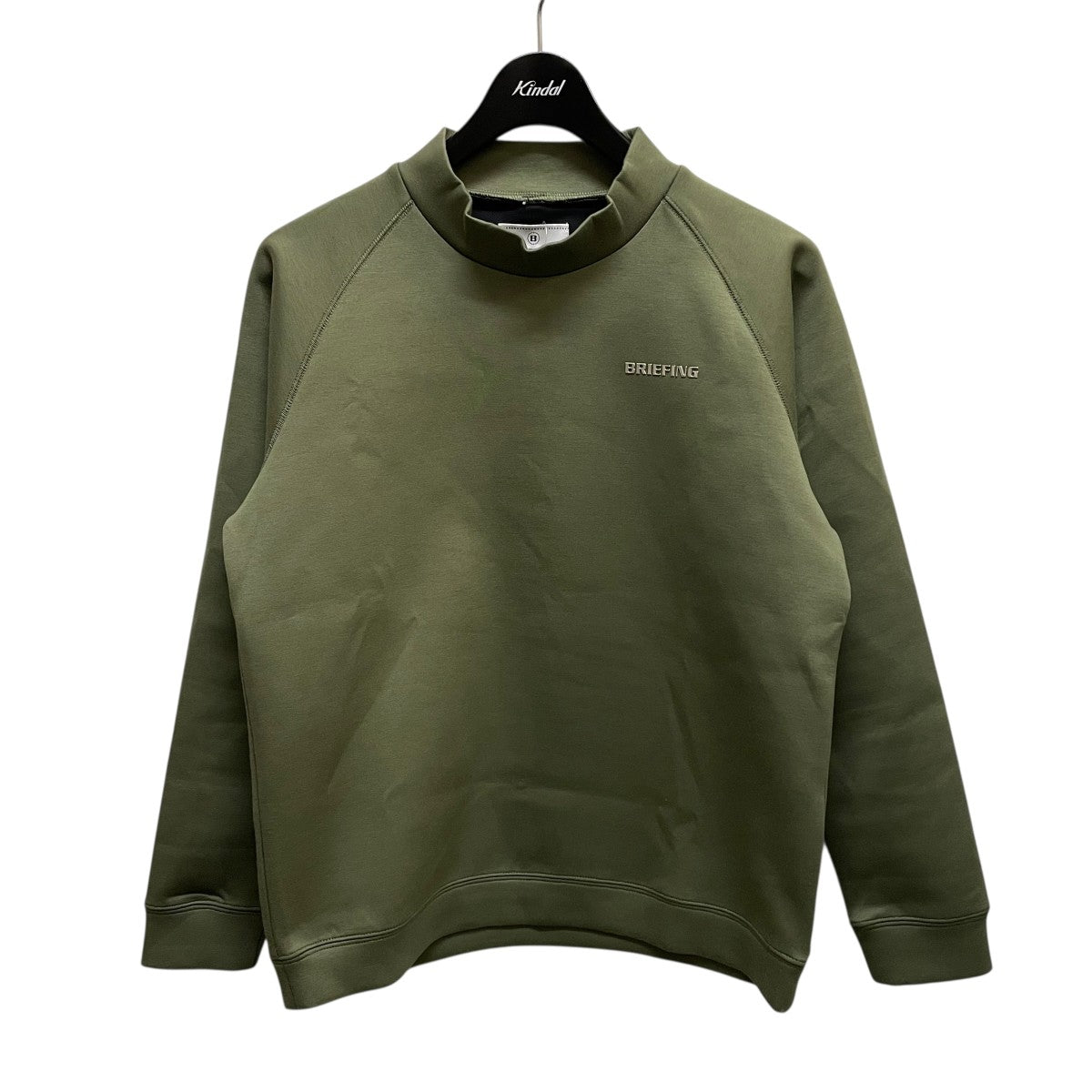BRIEFING - MENS 3D LOGO CREW NECK BBG231 / エンボスBRIEFING