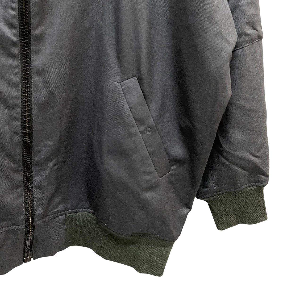 Dulcamara ヴィンテージナイロンBigリバーシブルMA-1(23SS) Dulcamara(ドゥルカマラ) よそいきBigリバーシブルMA-1 グレー