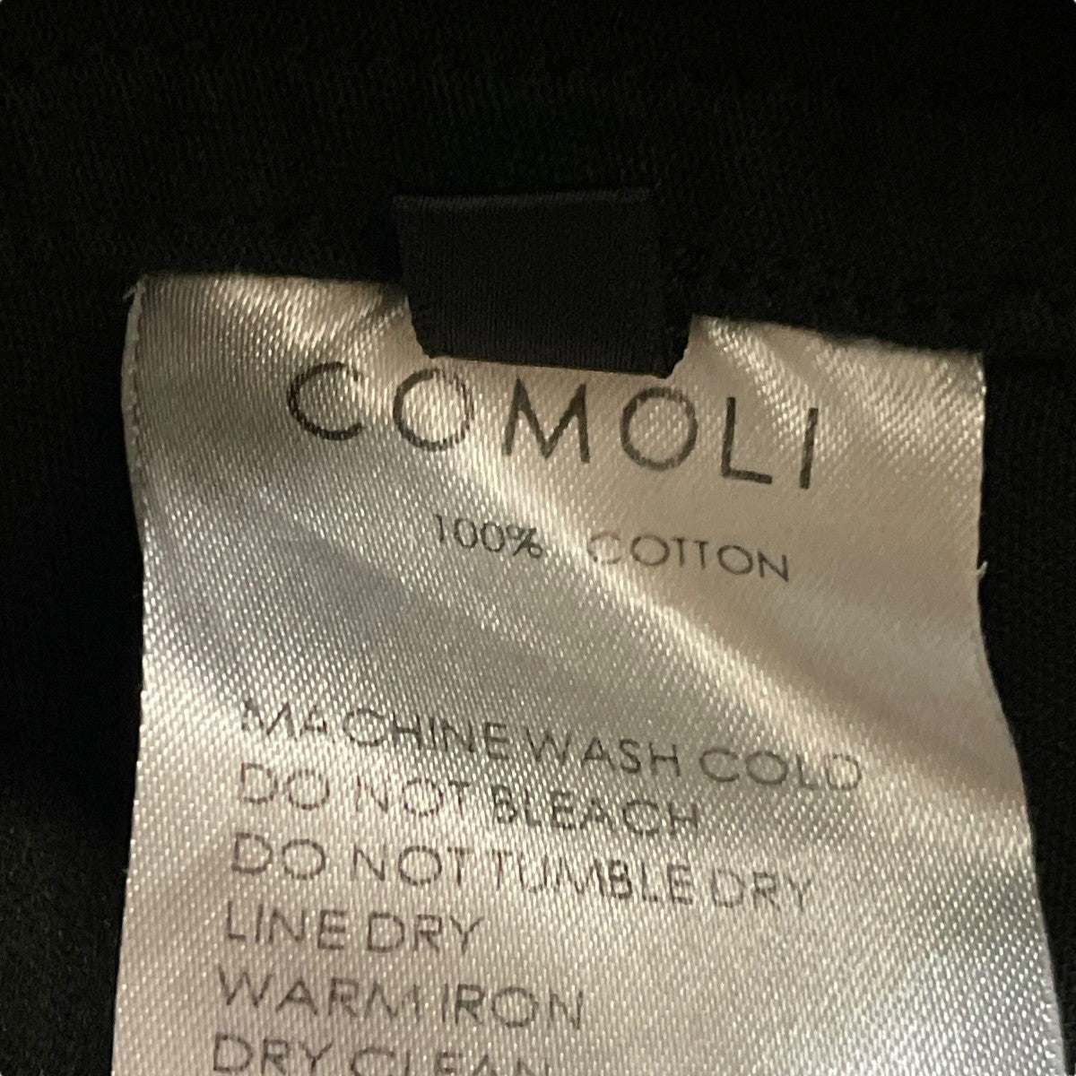 COMOLI(コモリ) Y03-01005ジャケット ブラック サイズ 3｜【公式