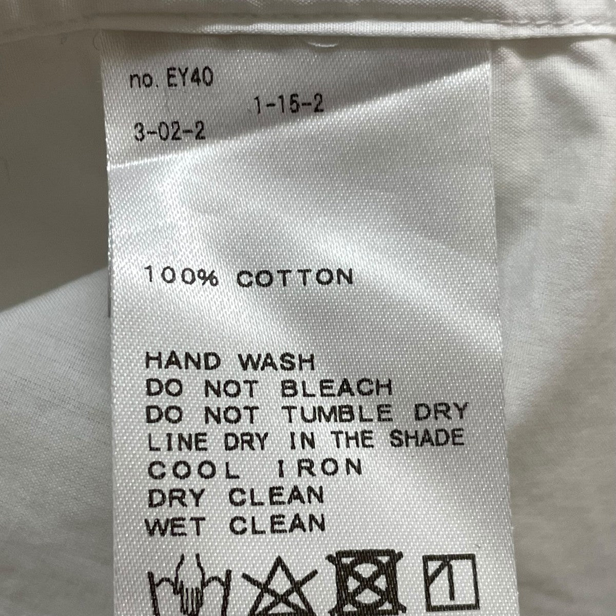 washer シャツ