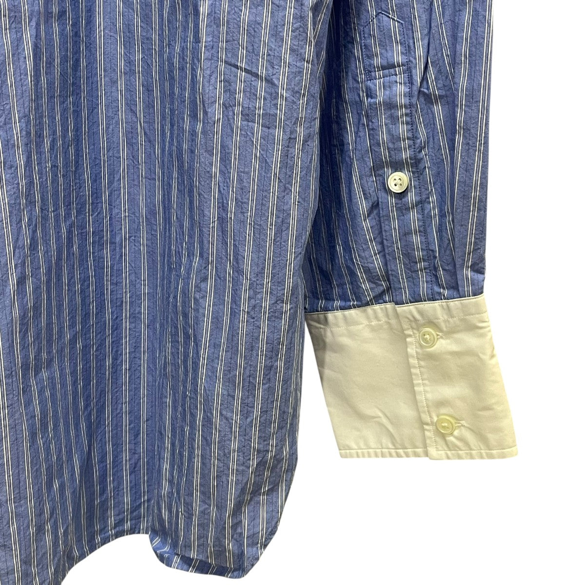 【 EDITION 】コットンナイロン メッシュクレリックシャツ 5215004-921F.jpg