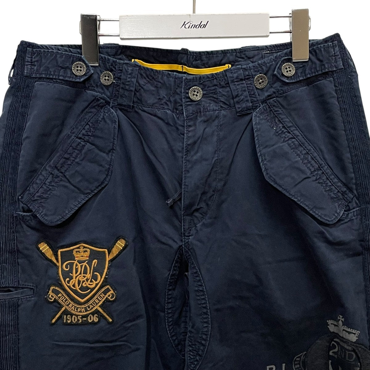 90s ラルフローレン Ralph POLO カーゴパンツ ネイビー 32×30 90s ラルフローレン Ralph POLO カーゴパンツ ネイビー 32×30