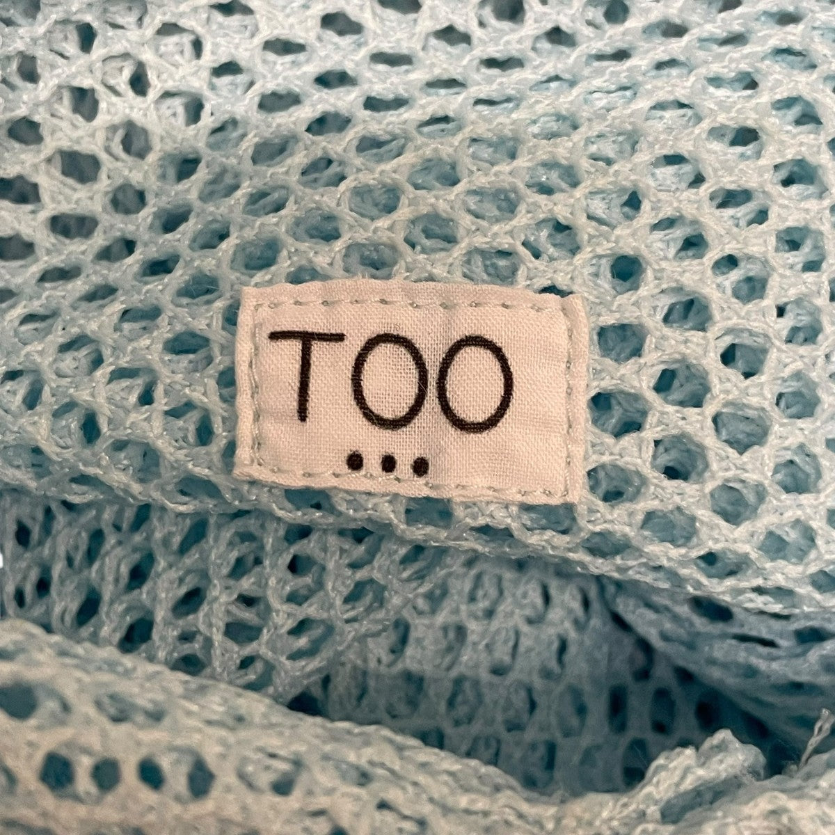 トゥー TOO メッシュシャツ ブルー サイズ：3 TOO(トゥー) メッシュシャツ ブルー サイズ 3｜【公式】カインド