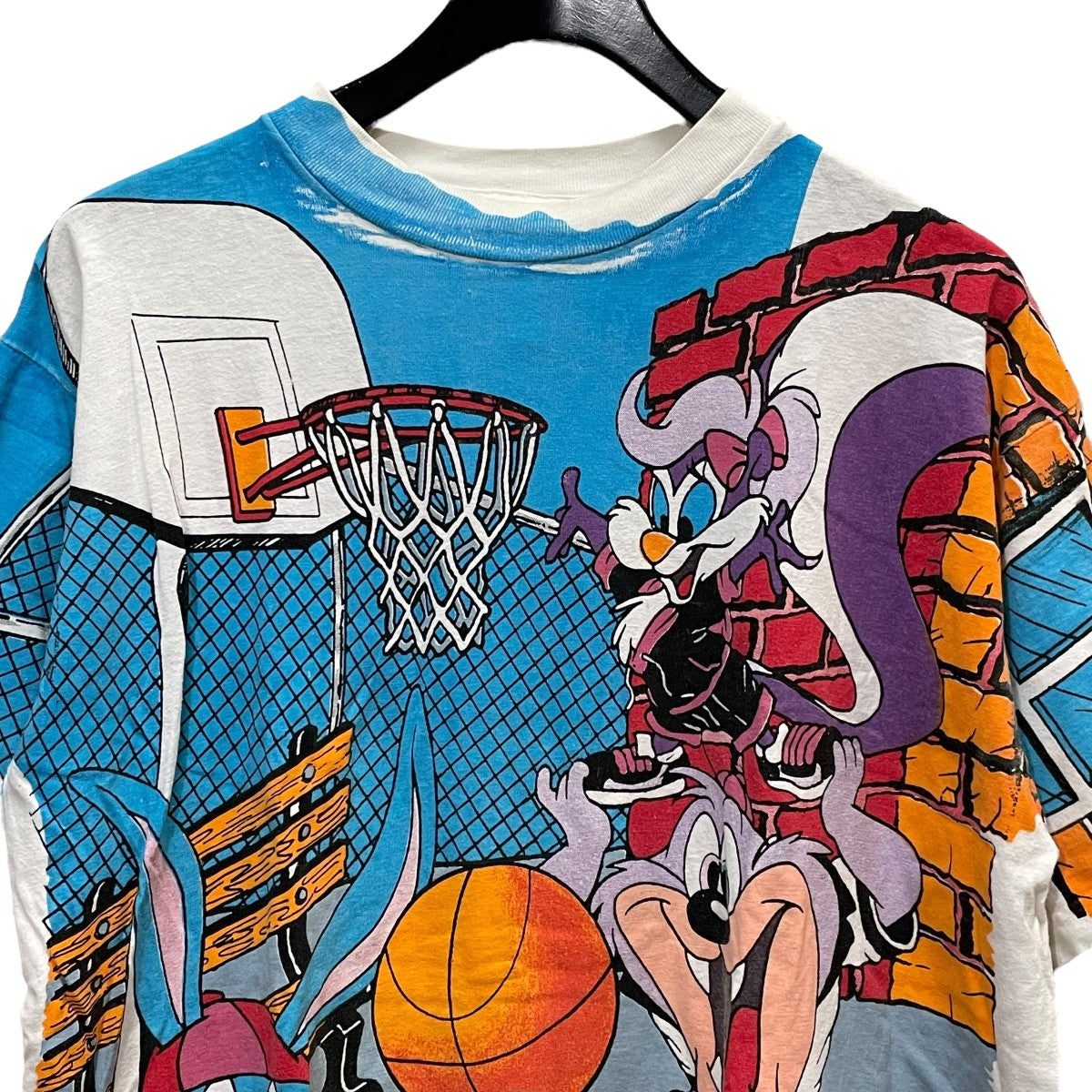 古着 90’SLOONEY TUNES半袖カットソー 古着・中古-3枚目のアイテム画像