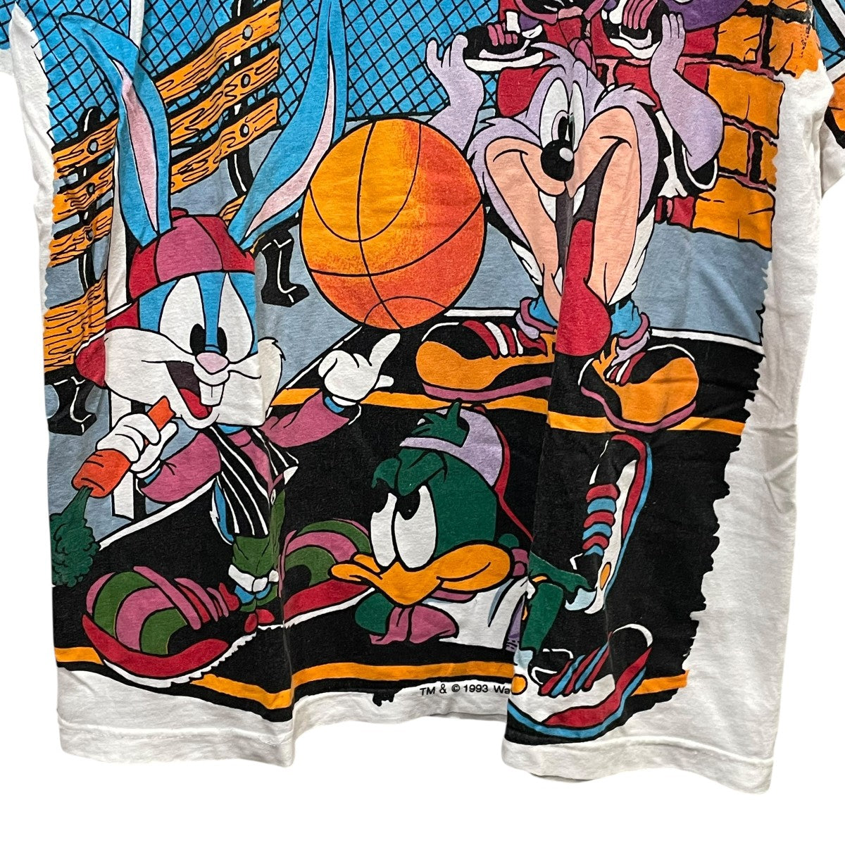 古着 90’SLOONEY TUNES半袖カットソー 古着・中古-4枚目のアイテム画像