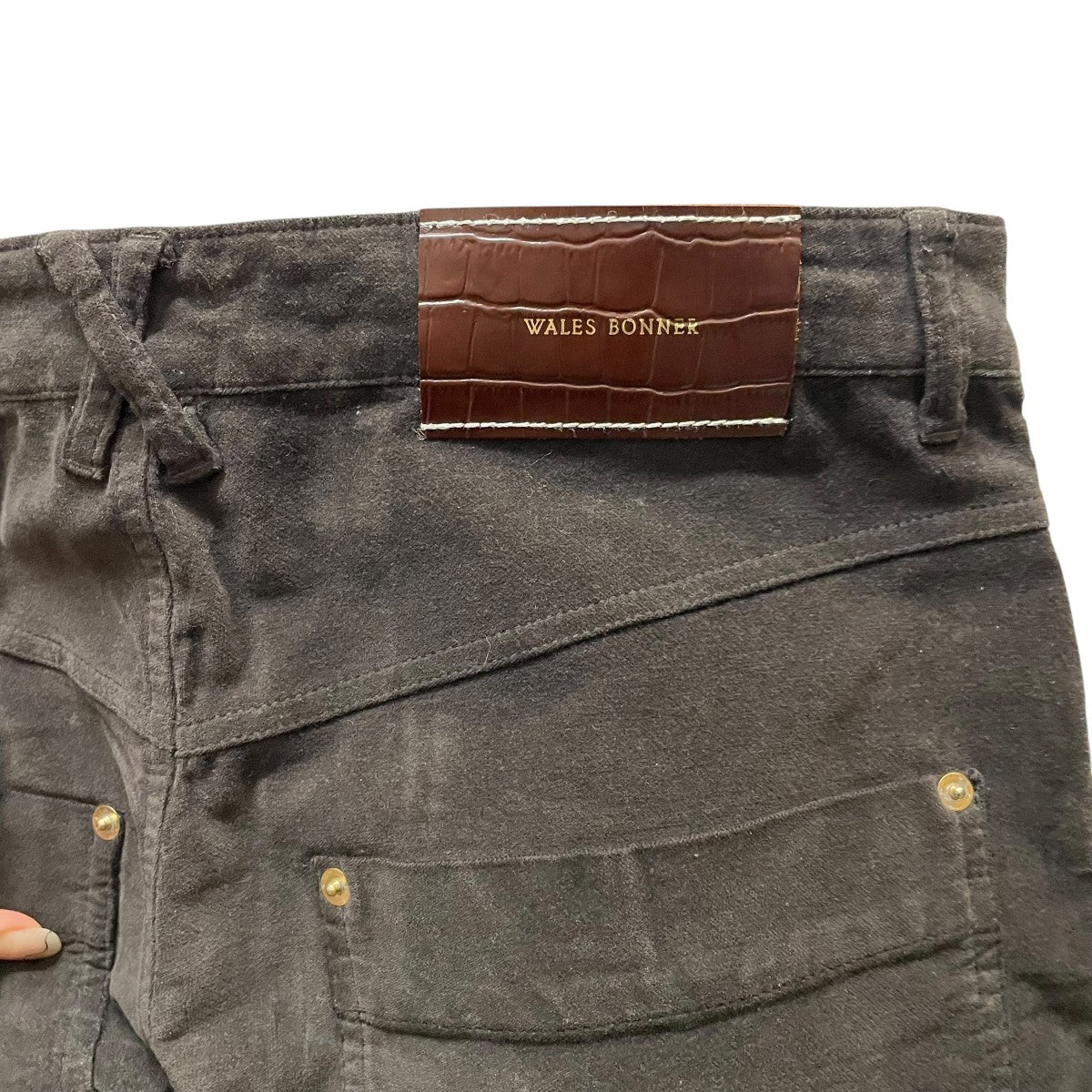 WALES BONNER(ウェールズボナー) The Kingston Trousersパンツ