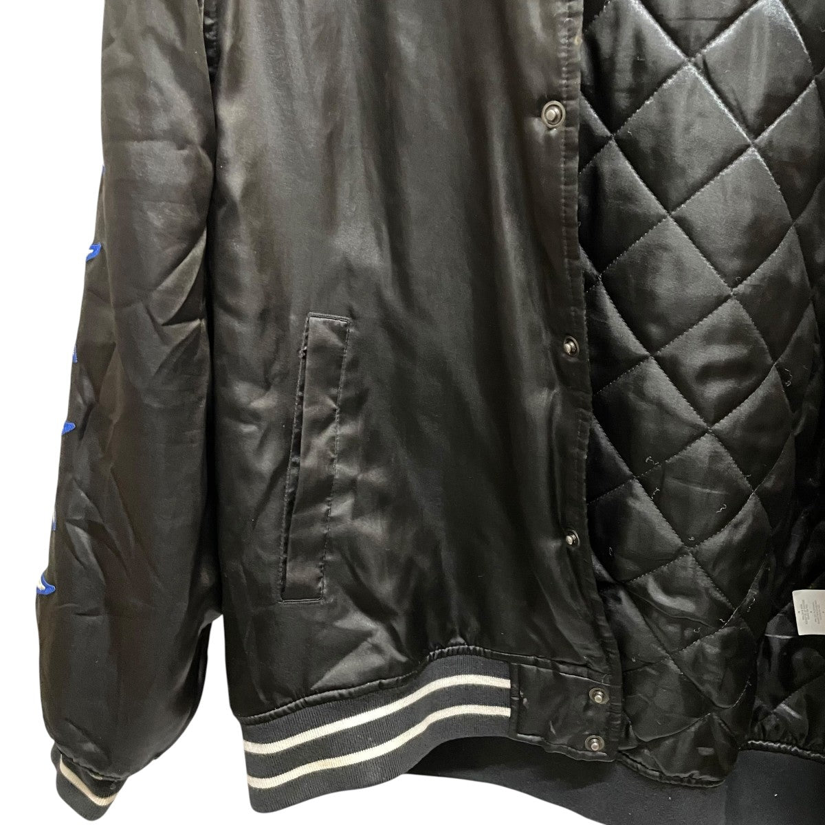 Supreme×Champion 18AWHooded Satin Varsity Jacketジャケット