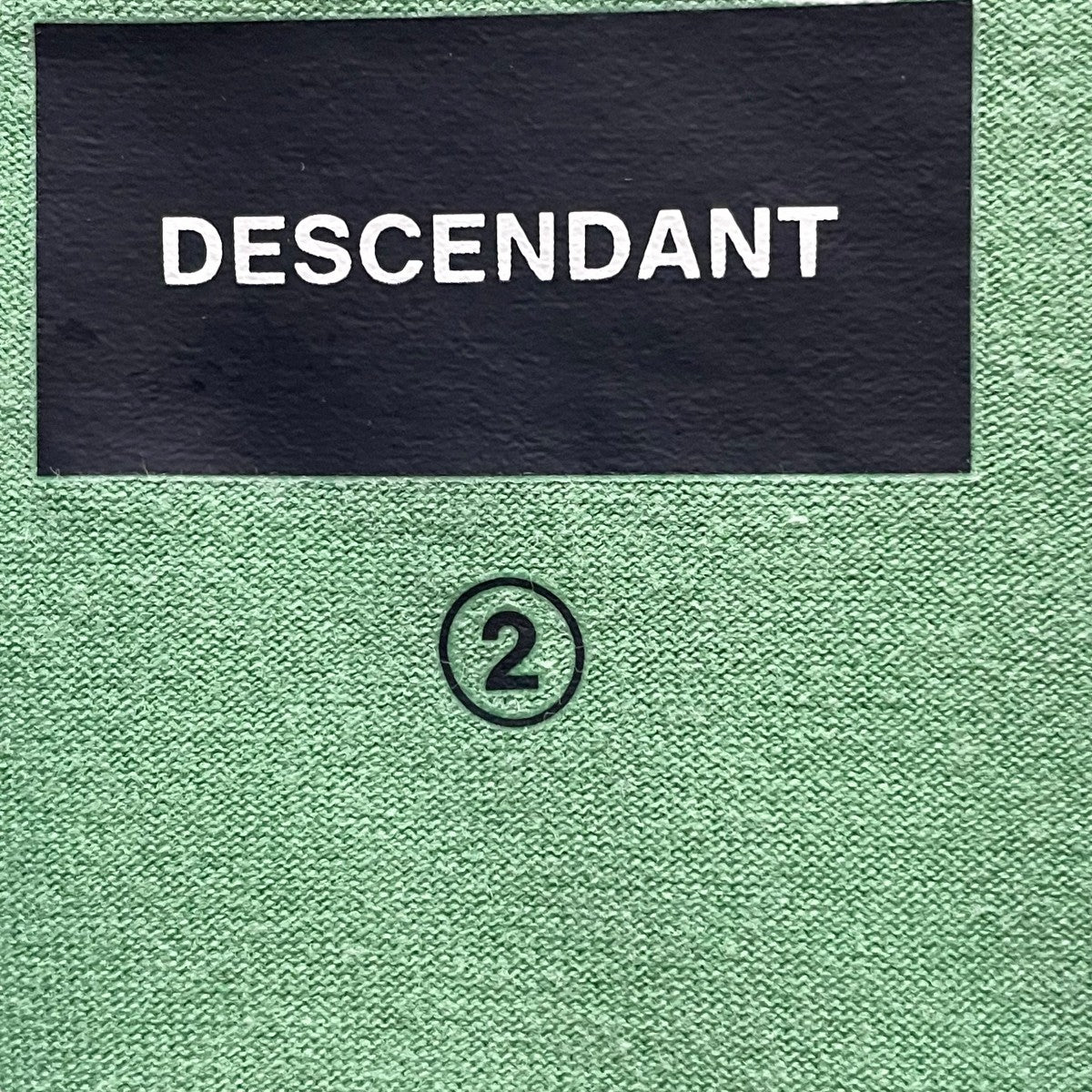 DESCENDANT(ディセンダント) HORIZON LS PIGMENT DYETシャツ