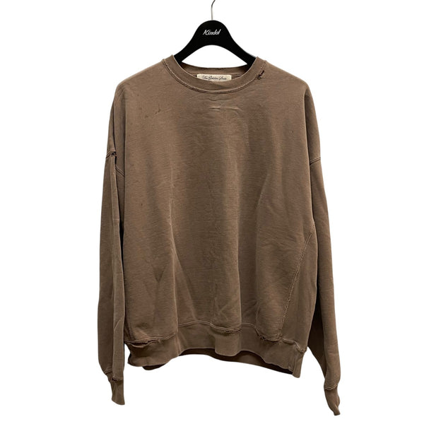 REMI RELIEF(レミレリーフ) ダメージ加工クルーネックスウェット