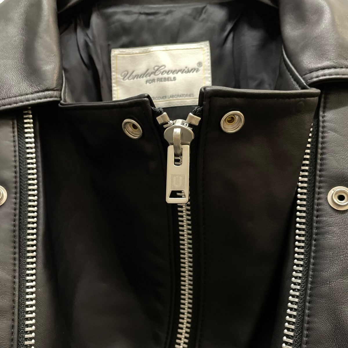 UNDERCOVER(アンダーカバー) BASICシープレザー ダブルジップ