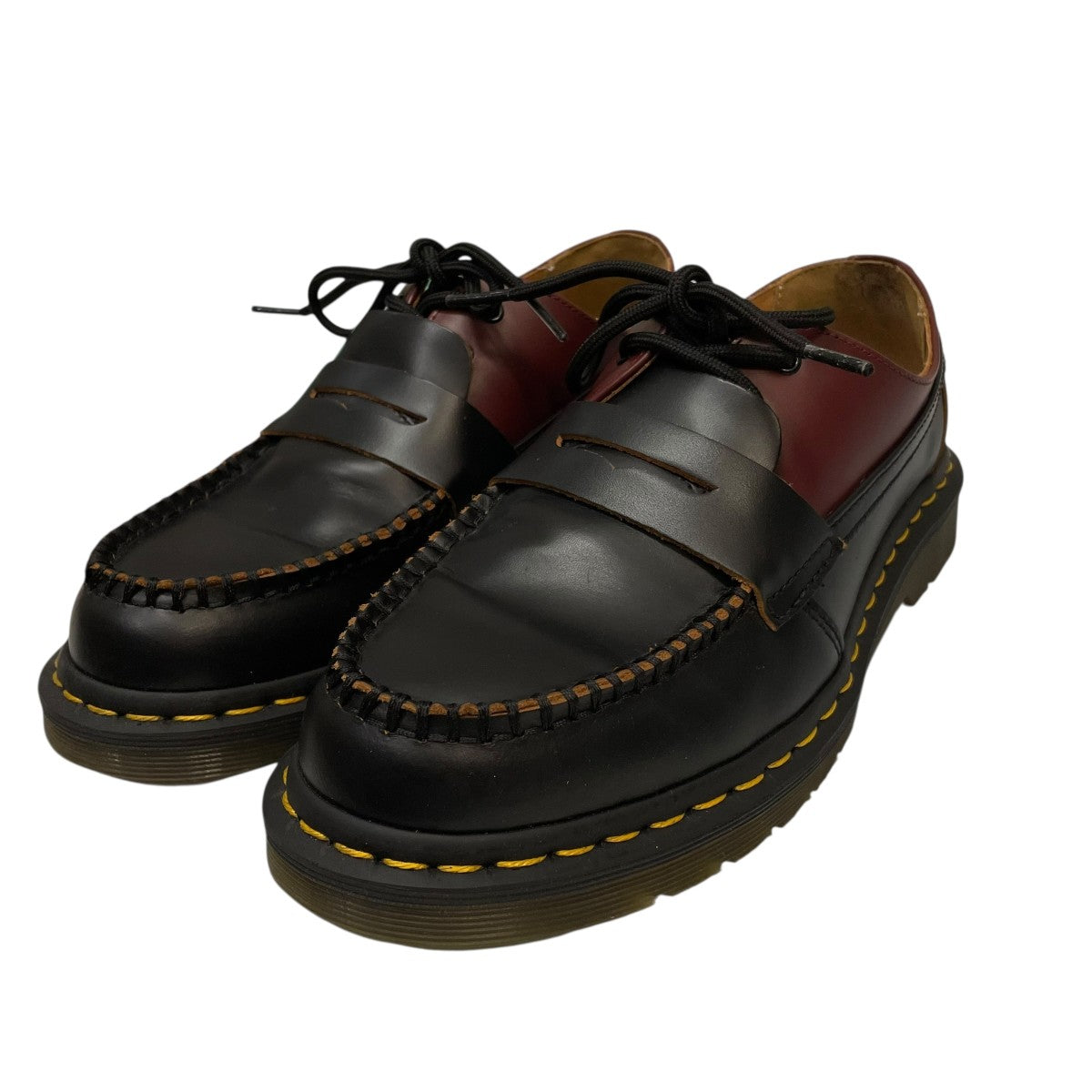 27cm 新品正規品 MM6 × Dr.Martens 1461 モカシン Dr．Martens(ドクターマーチン) ×MM6 1461モカシン ブラック